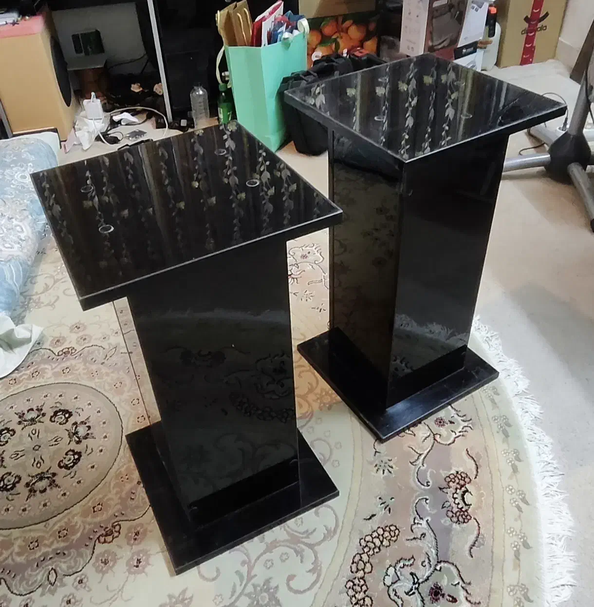 پایه اسپیکر MDF|مبلمان خانگی و میز عسلی|ساوه, |دیوار