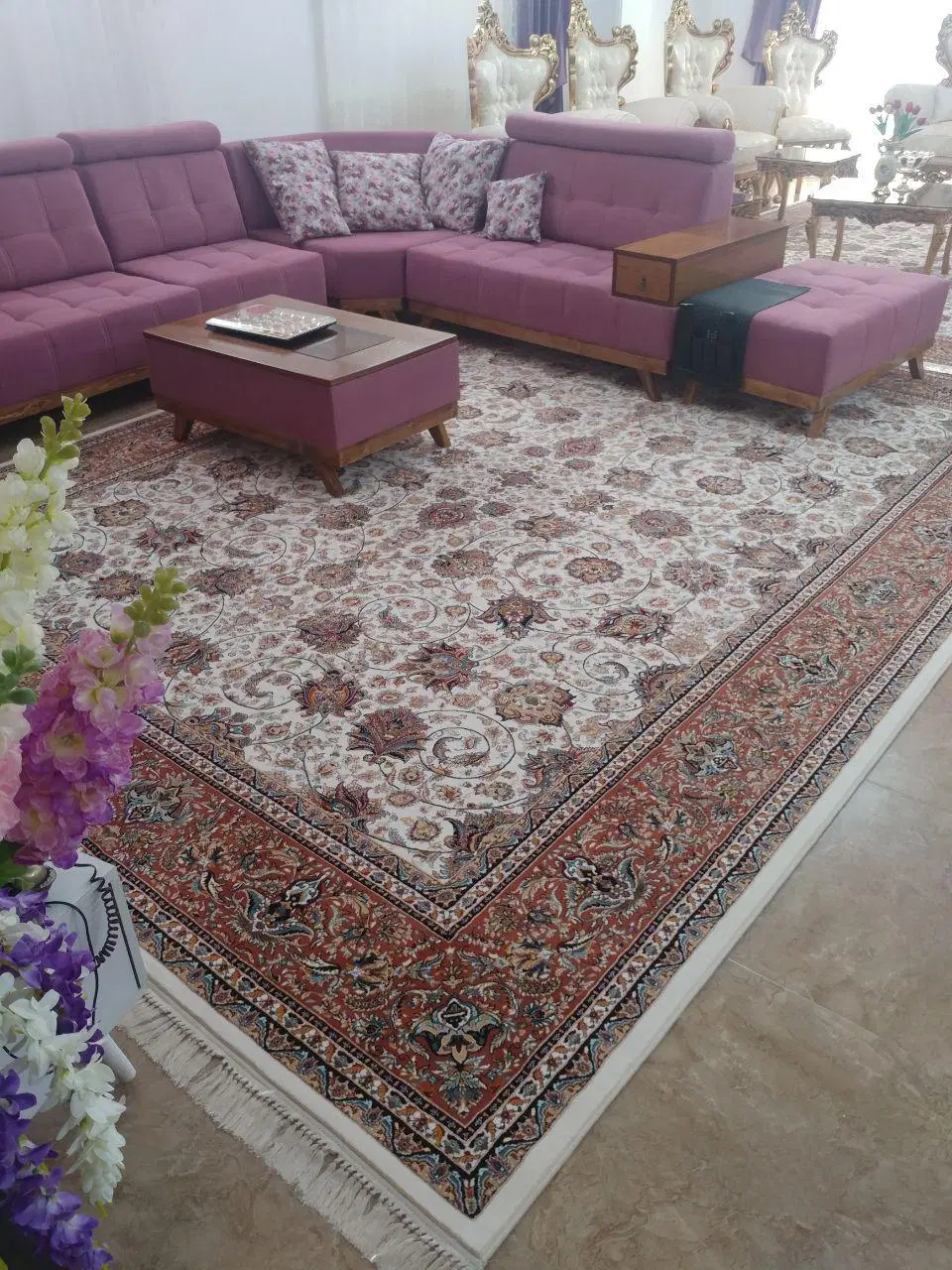 فرش کهنه ات رو دور ننداز|فرش|فاروج, |دیوار