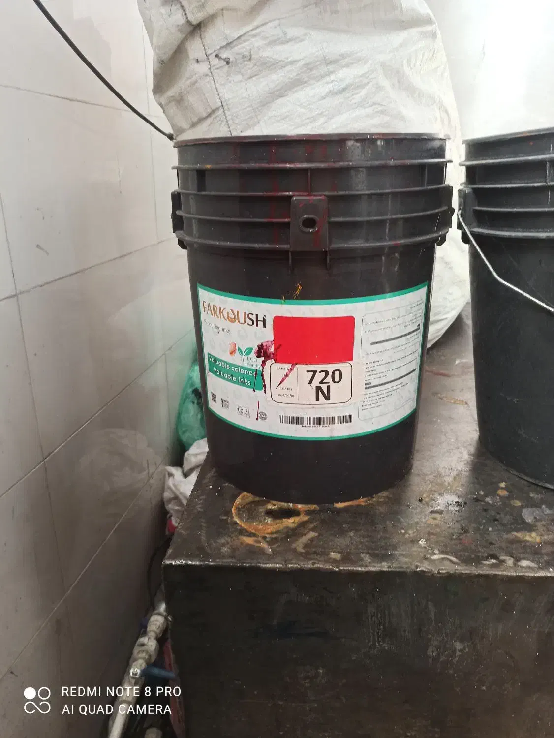 فروش تعدادی سطل رنگ استفاده شده|ظروف نگهدارنده، پلاستیکی، یکبارمصرف|ماهدشت, |دیوار