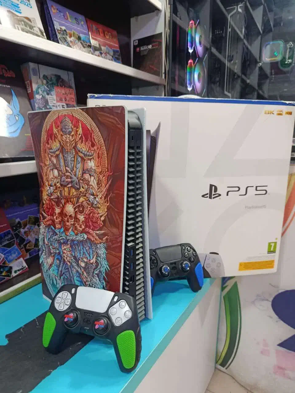 کنسول دیسک خور آنلاین درحدنو PS5 FAT 1TRA|کنسول، بازی ویدئویی و آنلاین|قم, ارم|دیوار