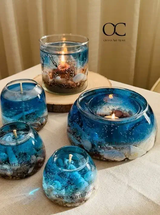 شمعای خاص با رایحه خوشبو|صنایع دستی و سایر لوازم تزئینی|شیراز, نصر|دیوار