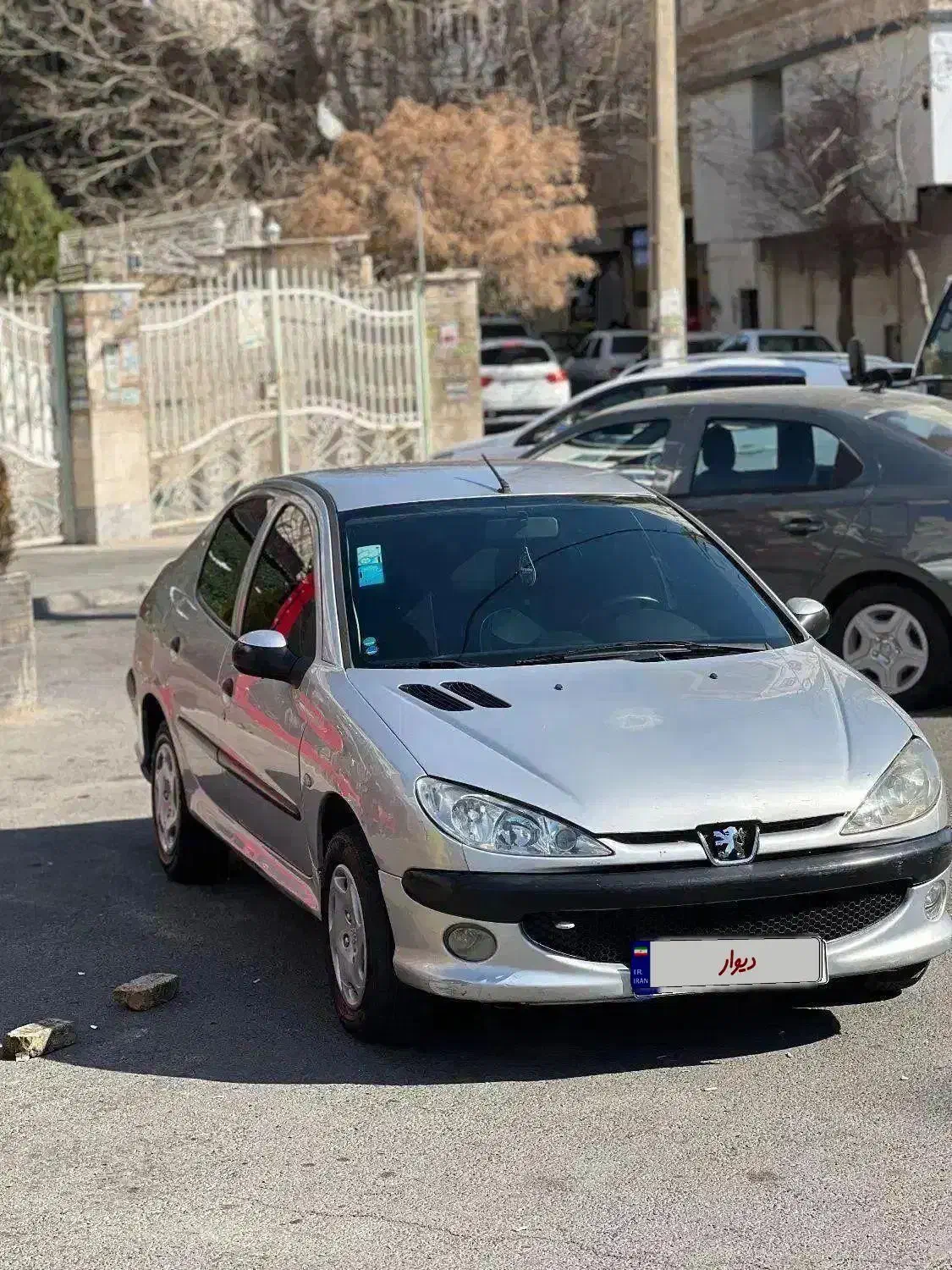 ۲۰۶ مدل ۸۶ TU5|خودرو سواری و وانت|اندیشه, اندیشه فاز ۳|دیوار