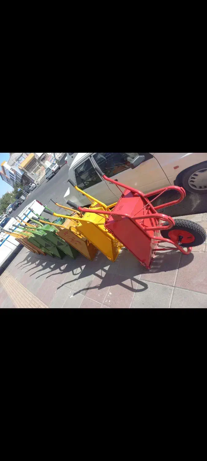 پخش عمده وتکی فرغون با لاستیک کامل|مصالح و تجهیزات ساختمان|زنجان, |دیوار