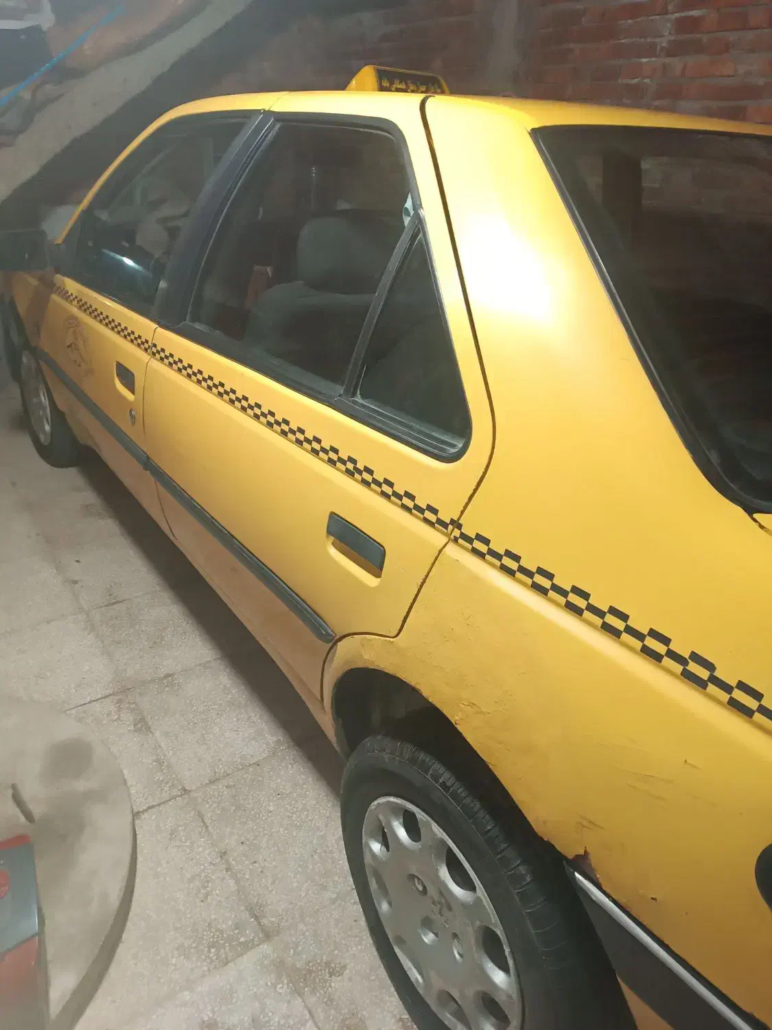 تاکسی زرد فروش فوری|خودرو سواری و وانت|بانه, |دیوار