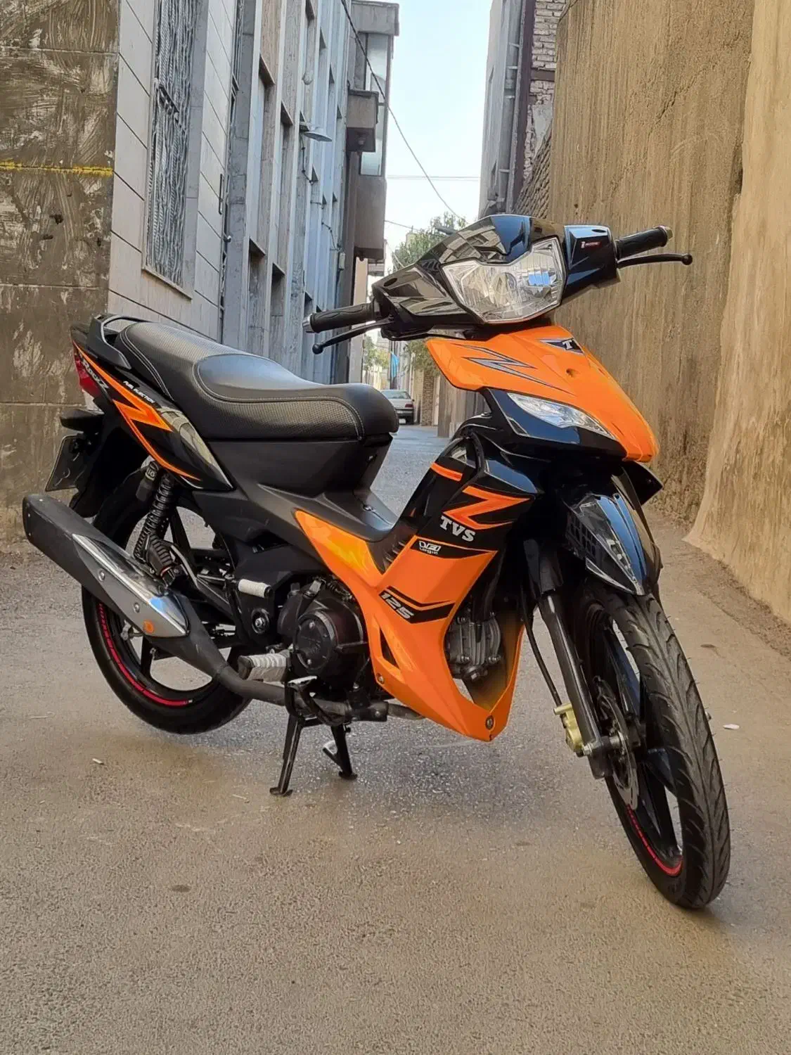 تی وی اس ۱۴۰۳ نارنجی احسان شوکا بی کلاج اقساط|موتورسیکلت|مشهد, شهید مطهری|دیوار