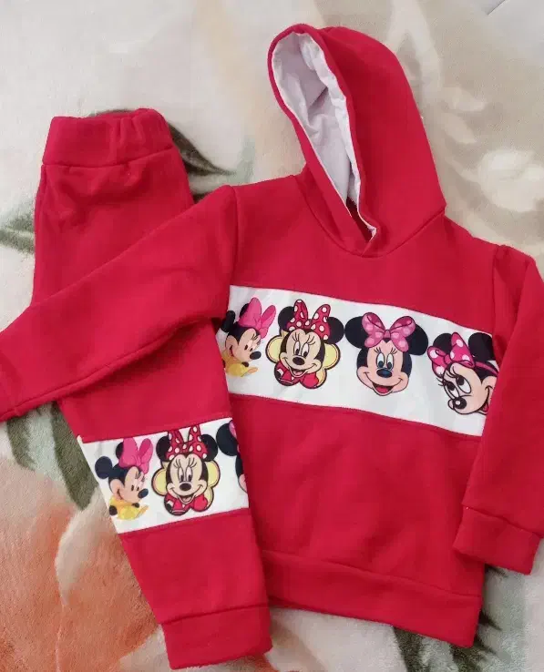 هودی وشلوار وکراپ دخترانه سایز۴۵|کفش و لباس بچه|میبد, |دیوار