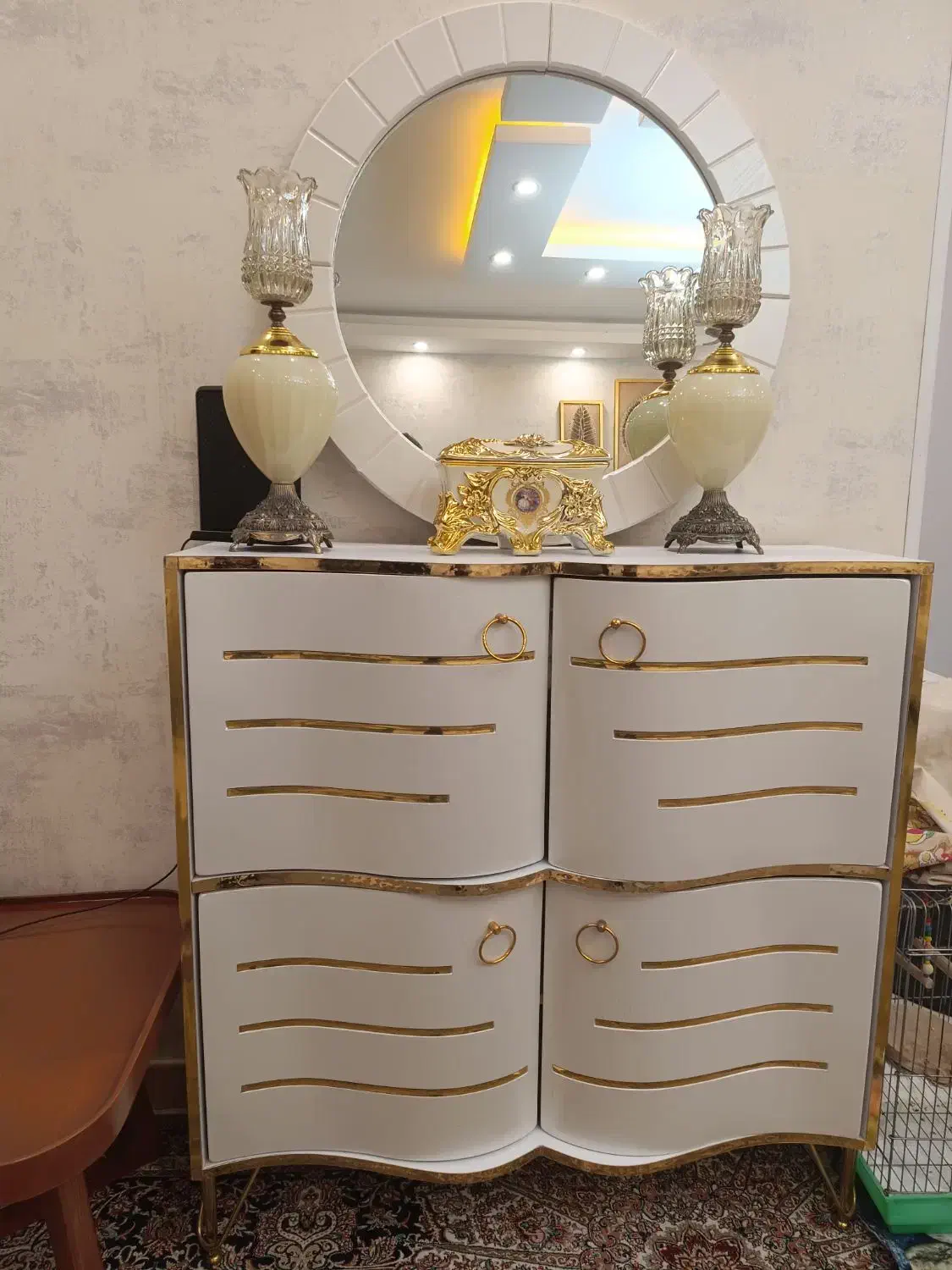 کنسول و آینه|بوفه، ویترین، کنسول|قرچک, باقرآباد|دیوار