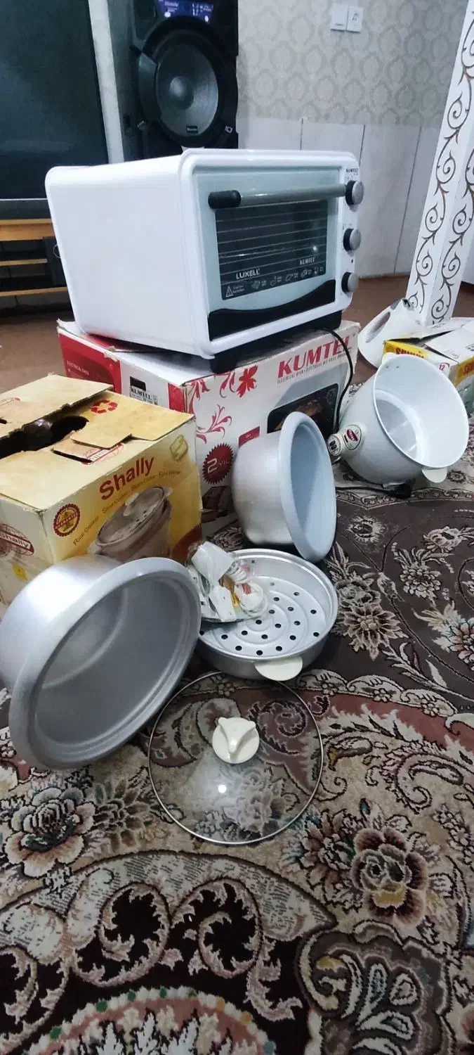 توستر و پلو پز سه کاره|اجاق گاز و لوازم برقی پختوپز|مشهد, شهید معقول|دیوار