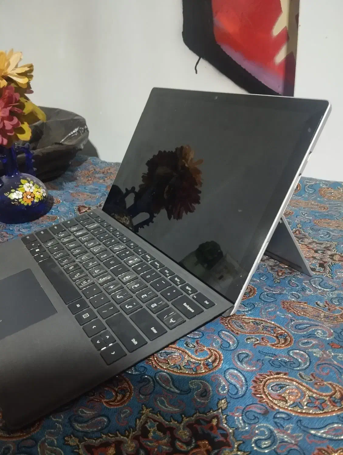 سرفیس پرو ۶ surface pro با رم ۸ حافظه ۲۵۶ cpu i5|رایانه همراه|شیراز, شهرک گلستان|دیوار