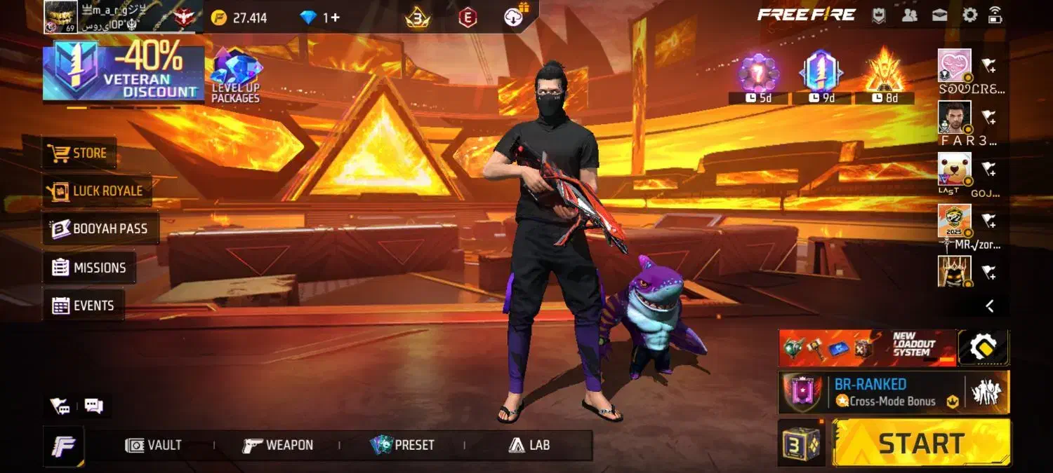 اکانت فری فایر|کنسول، بازی ویدئویی و آنلاین|مشهد, بهمن|دیوار