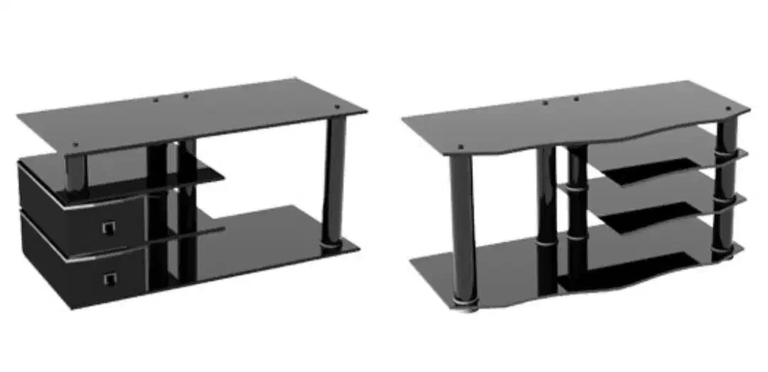 فروش میز تلویزیون شیشه ای و تلویزیون زیرقیمت|تلویزیون و پروژکتور|لنگرود, |دیوار