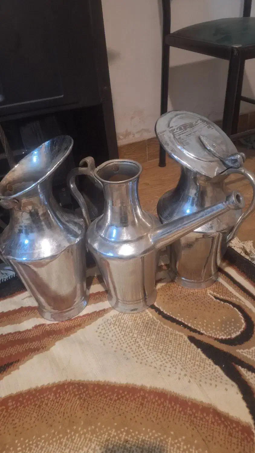 پارچ مسی فلاکس|کلکسیون اشیاء عتیقه|سلمانشهر, |دیوار