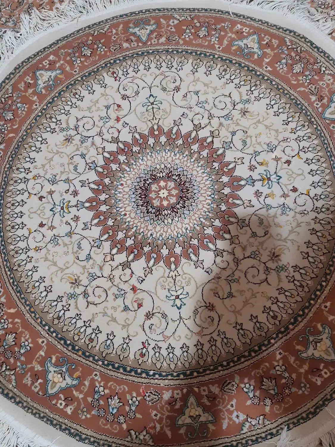 یک جفت فرش پادری زمرد مشهد|پادری|تهران, کوی بیمه|دیوار