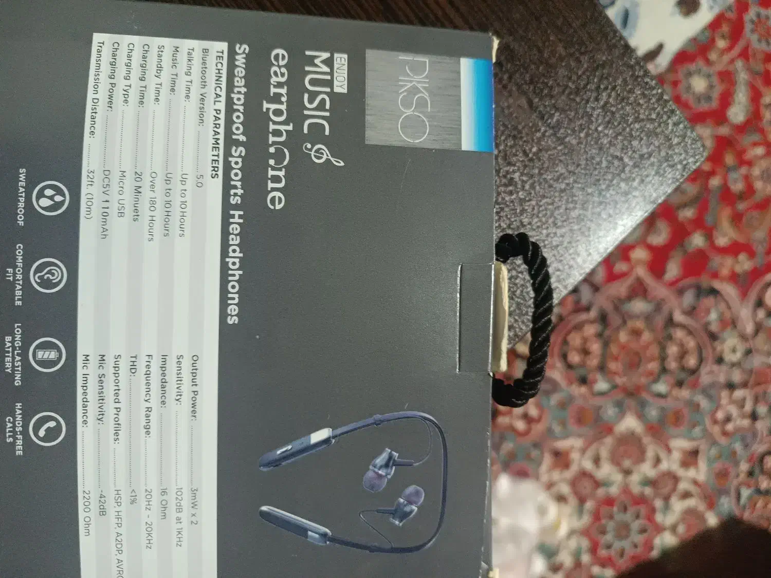 هندزفری گردنی وبند اصلی|لوازم جانبی موبایل و تبلت|لاهیجان, کوی آزادگان|دیوار