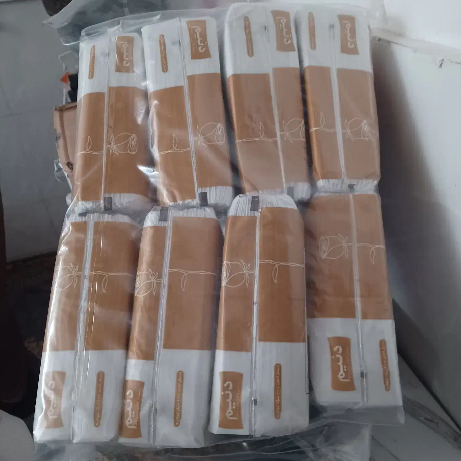 تولیدی دستمال کاغذی ،سفره یکبار مصرف ،کیسه زباله|سفره، حوله، دستمال آشپزخانه|شهریار, شهرک بهاران (ویره)|دیوار