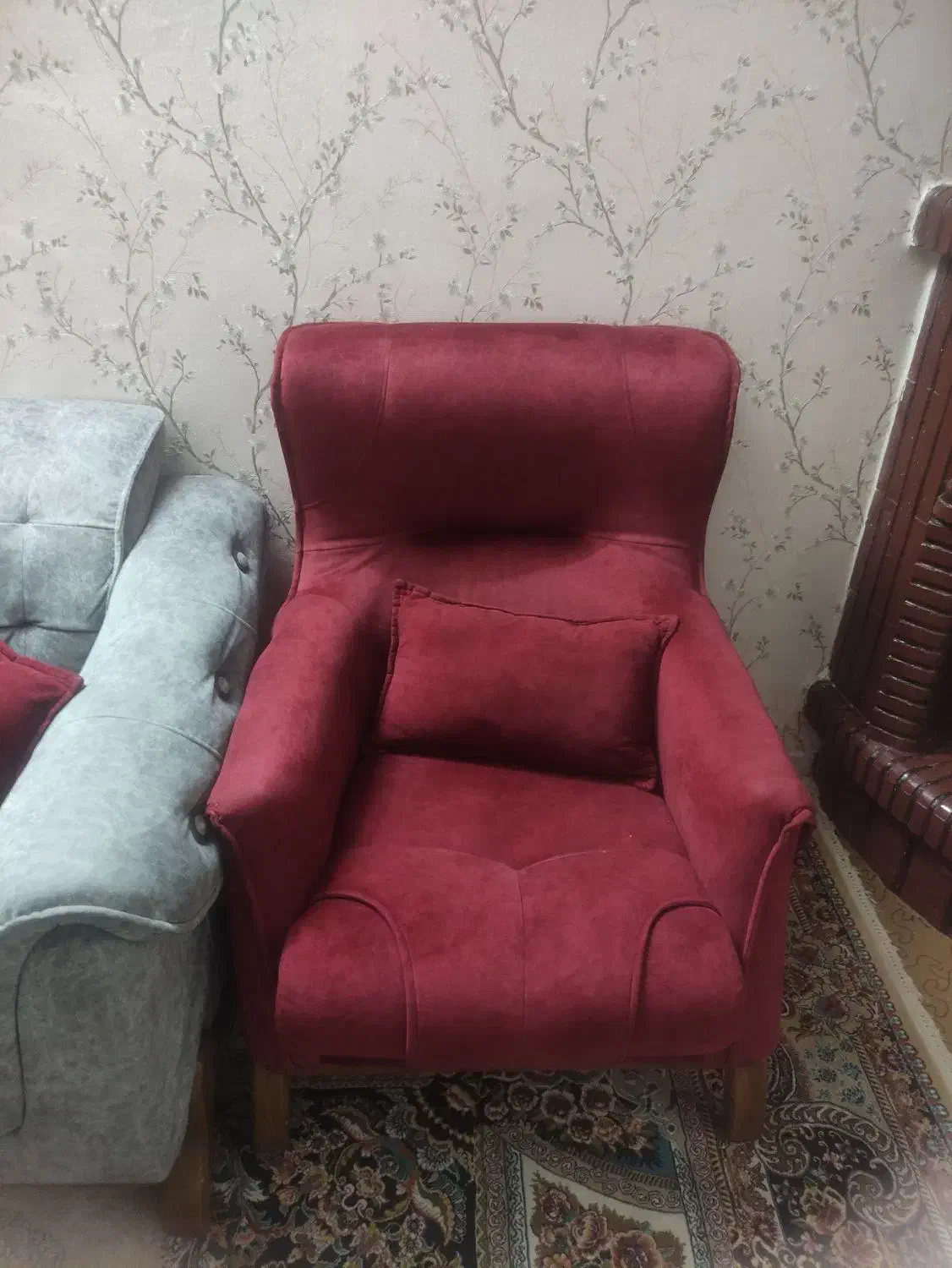 مبل هشت نفره و میز عسلی|مبلمان خانگی و میز عسلی|سمنان, |دیوار