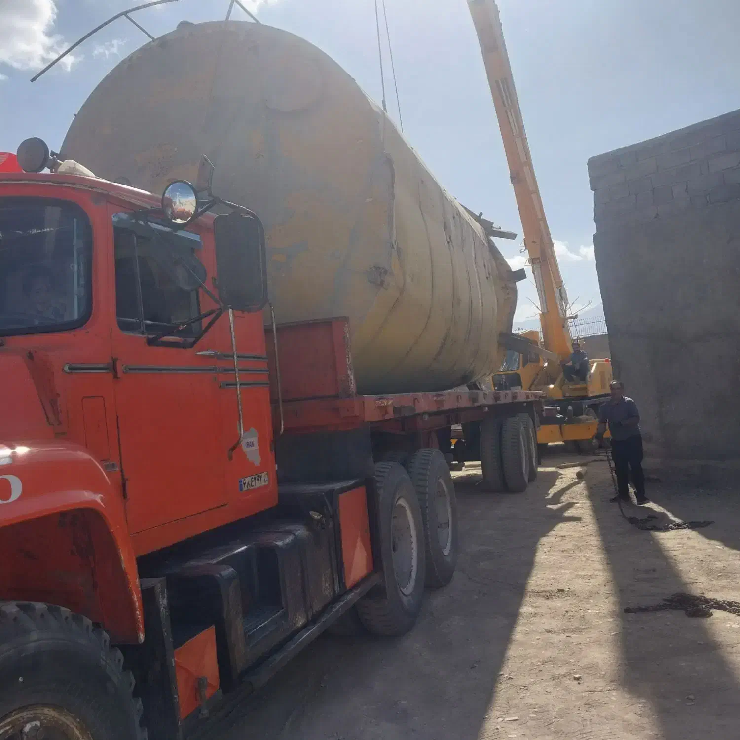 خریدوفروش تانکر مخزن منبع سیلو سیمان|عمدهفروشی|قم, قلعه صدری|دیوار