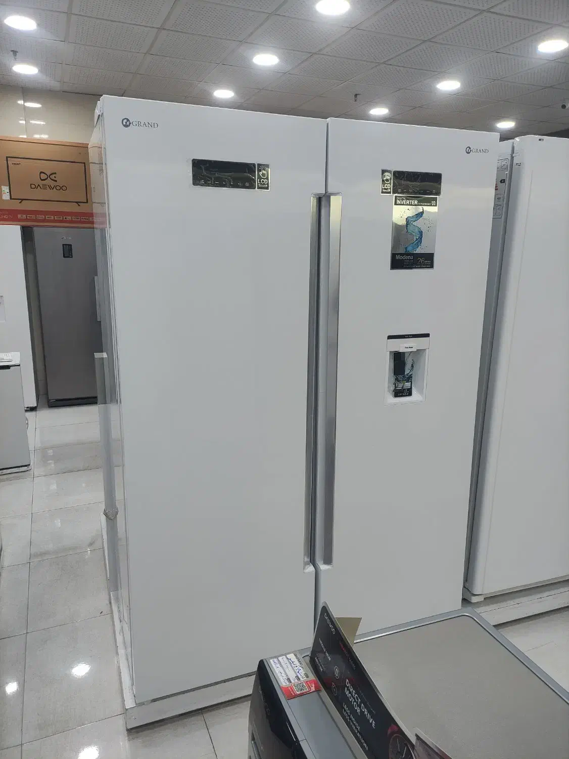 یخوال و فریزر 2 قلو گراند اکبند 40 فوت|یخچال و فریزر|اهواز, کیانشهر|دیوار