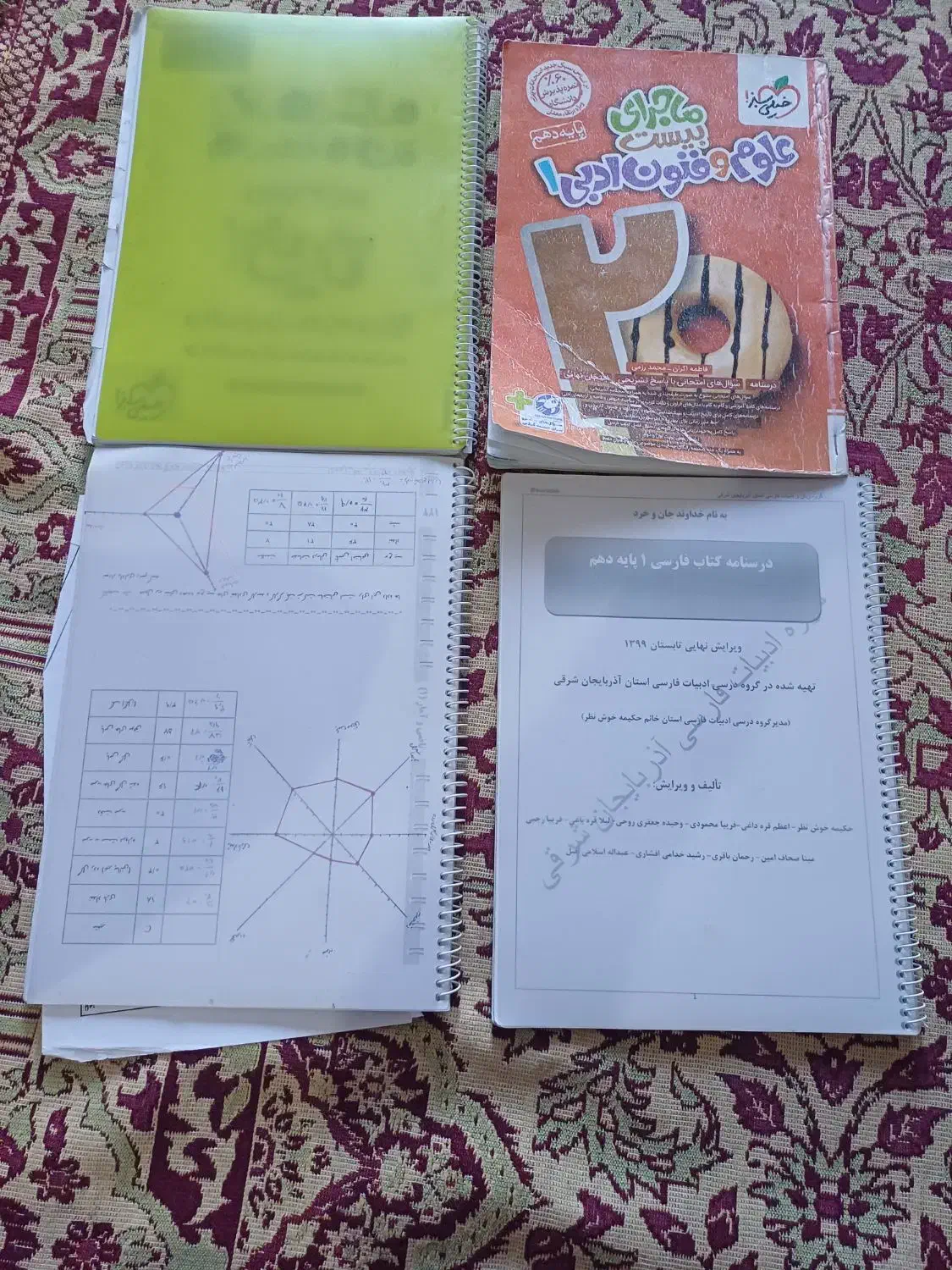 کتاب کمک درسی دهم انسانی|کتاب و مجله آموزشی|اهواز, حصیرآباد|دیوار
