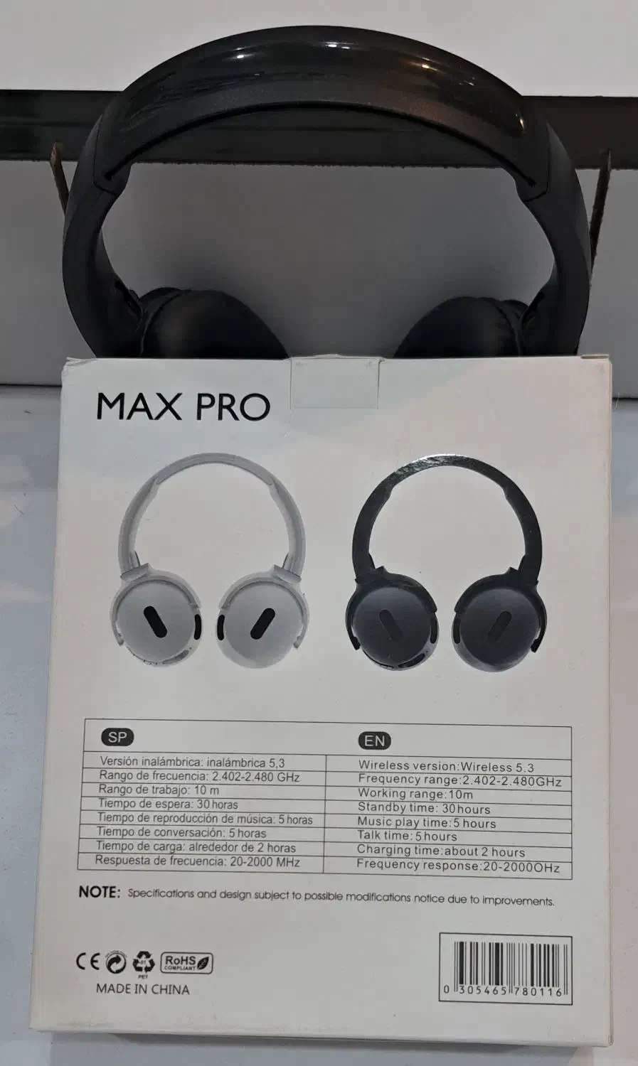 هدفون max pro|لوازم جانبی موبایل و تبلت|اصفهان, بهارستان|دیوار