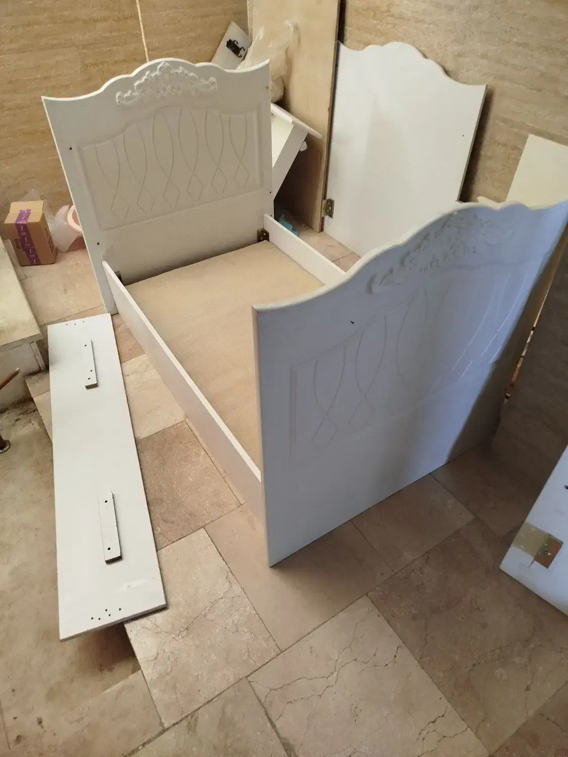 تخت نوجوان و کودک|تخت و سرویس خواب|اسلامشهر, شهرک واوان|دیوار