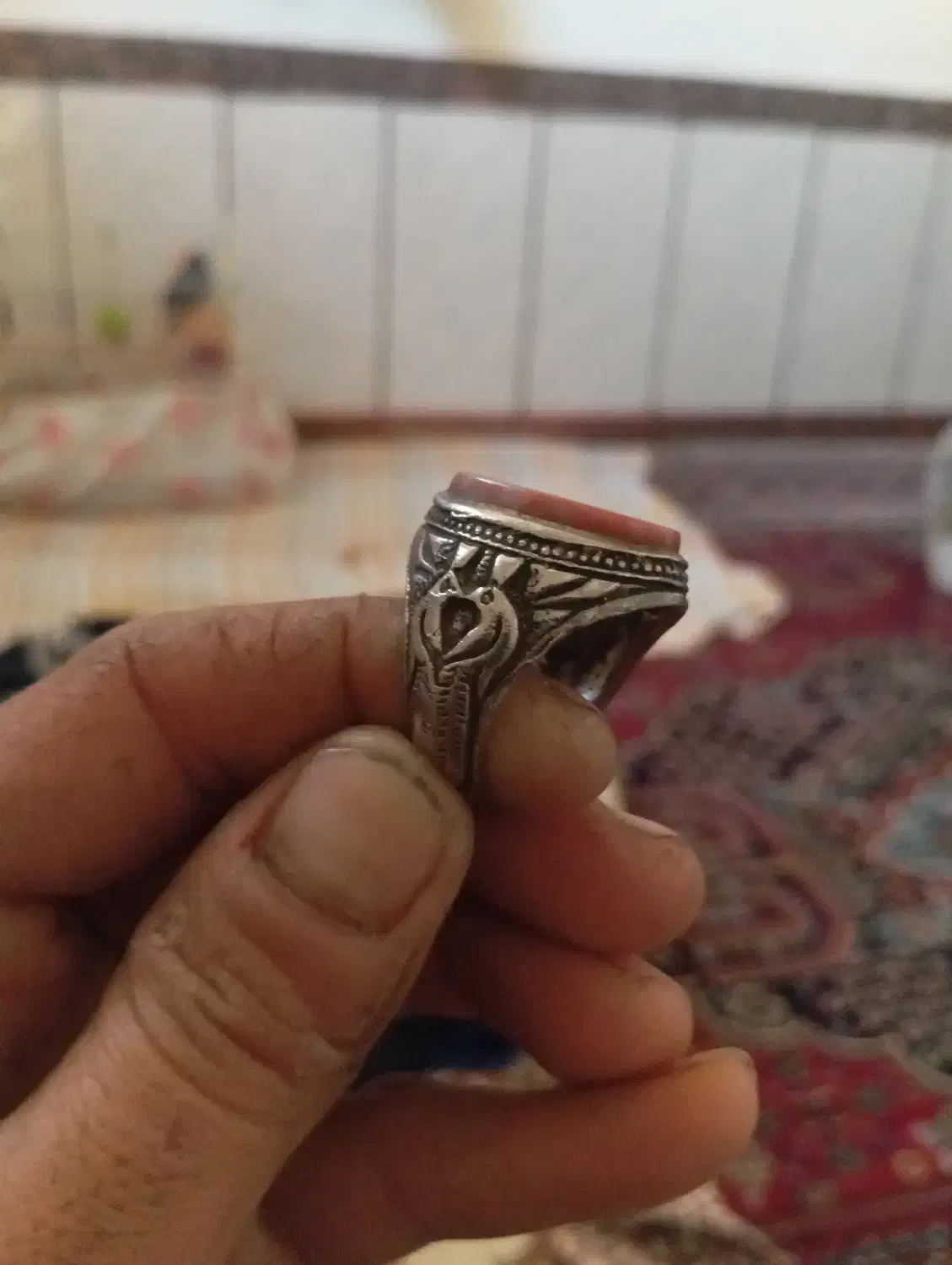 انگشتر|کلکسیون اشیاء عتیقه|کازرون, |دیوار