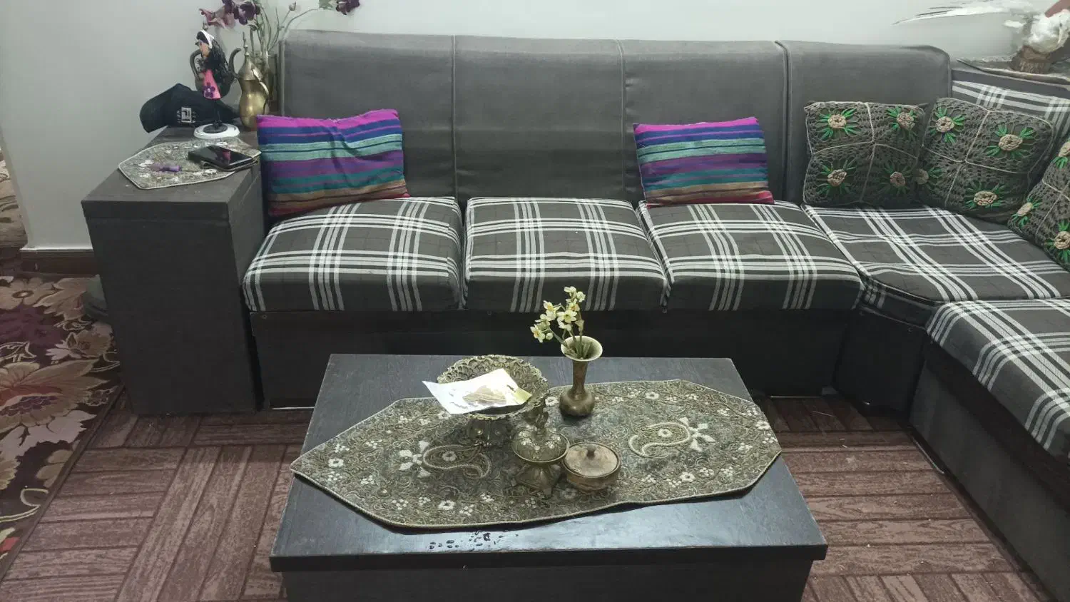 مبل هفت نفره تخت خواب سینما خانواده|مبلمان خانگی و میز عسلی|بابل, |دیوار