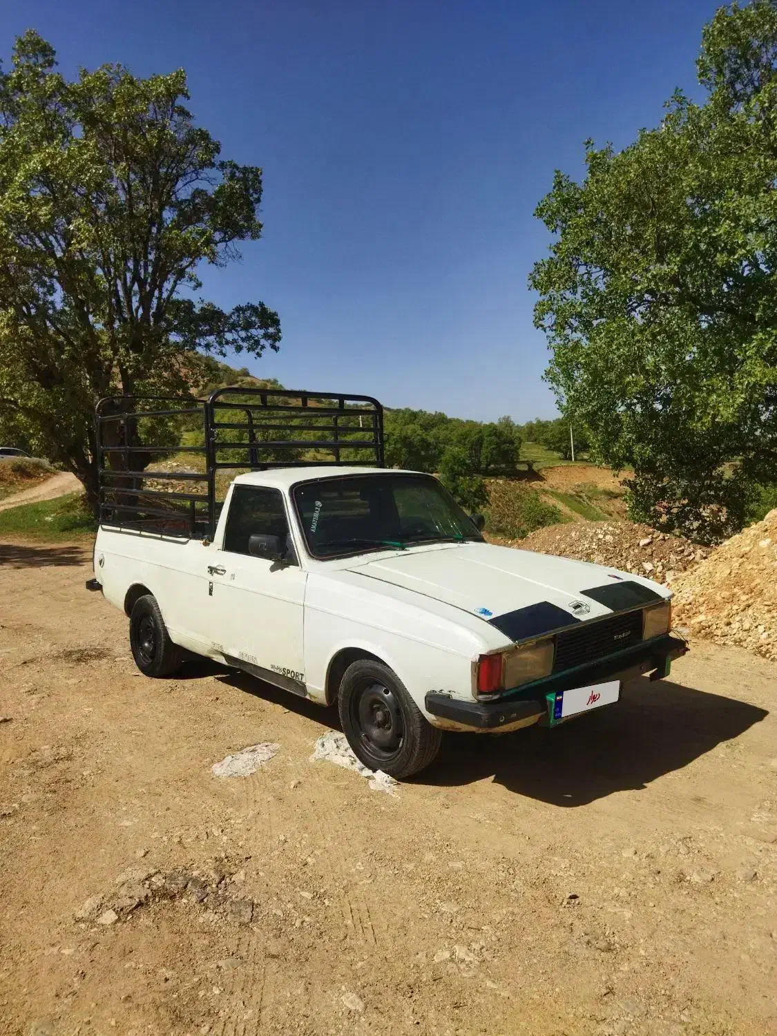 پیکان وانت مدل 89دوگانه شرکت یه گلگیر رنگ|خودرو سواری و وانت|یاسوج, |دیوار