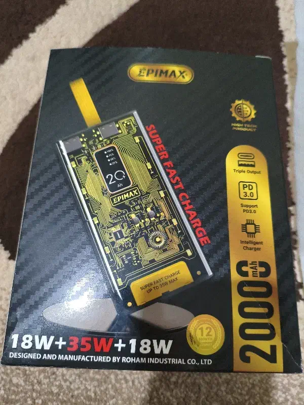 پاور 20000|لوازم جانبی موبایل و تبلت|گنبد کاووس, |دیوار