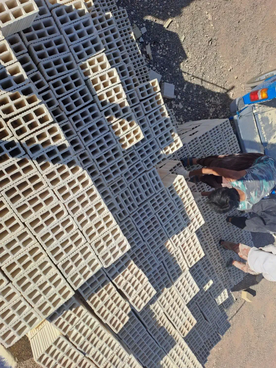 بلوک تیغه سفال خشک کن10.15درجه یک درسریع ترین زمان|مصالح و تجهیزات ساختمان|یزد, |دیوار