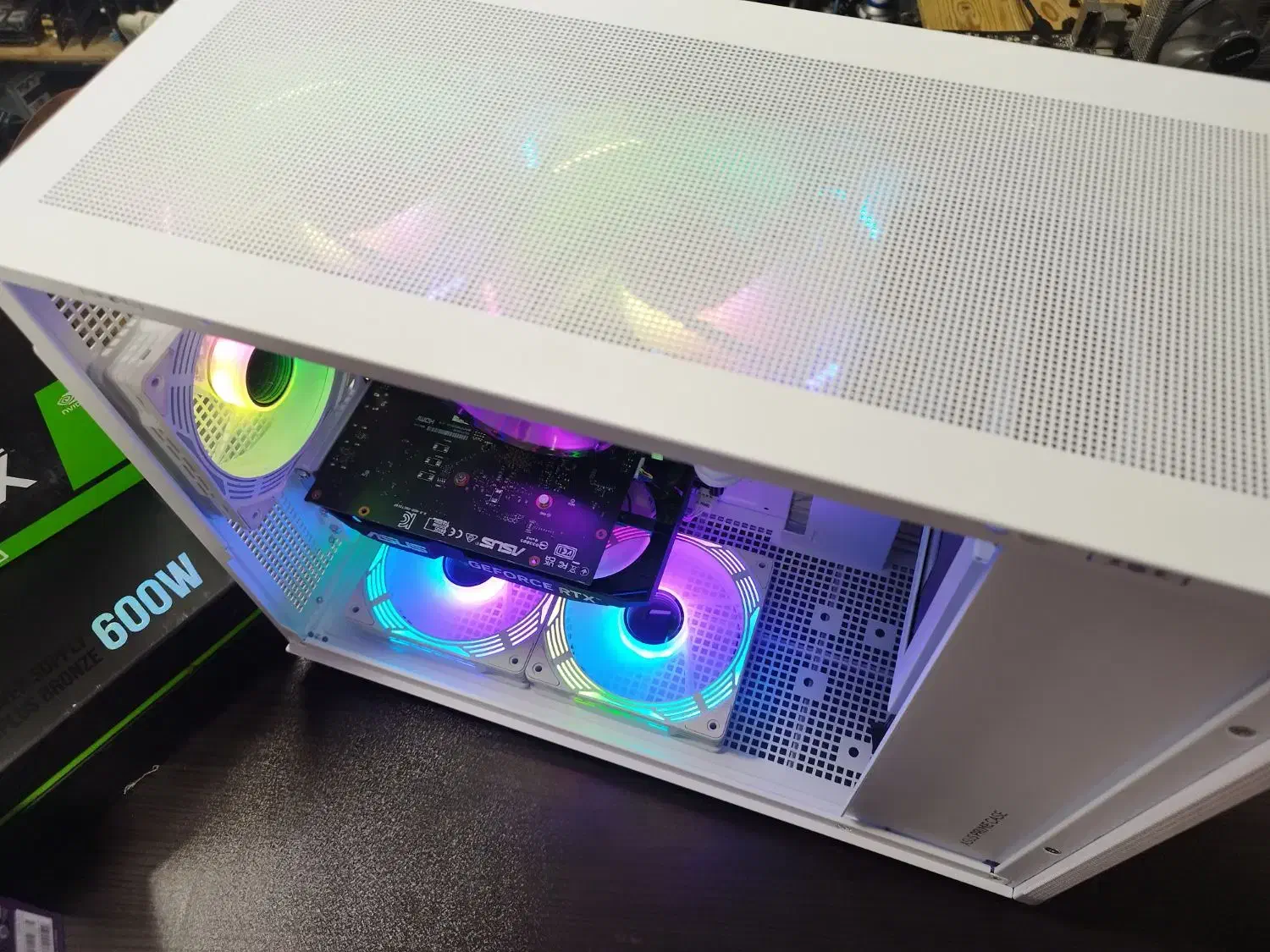 کیس گیمینگ نسل ۱۳ ddr5 گارانتی b760+13400f RTX3050|رایانه رومیزی|تهران, شیخ هادی|دیوار