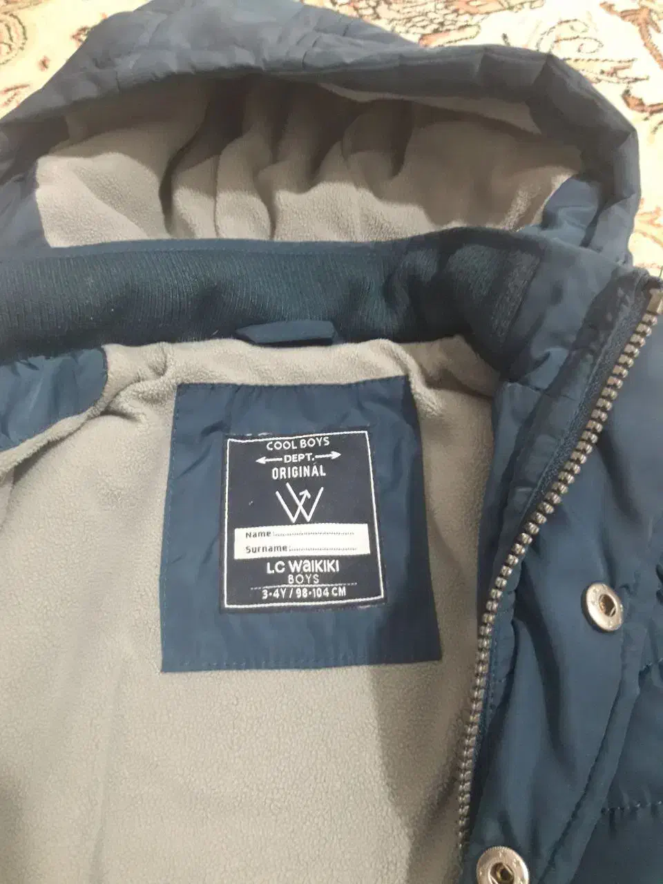 کاپشن پسرانه|کفش و لباس بچه|کبودرآهنگ, |دیوار