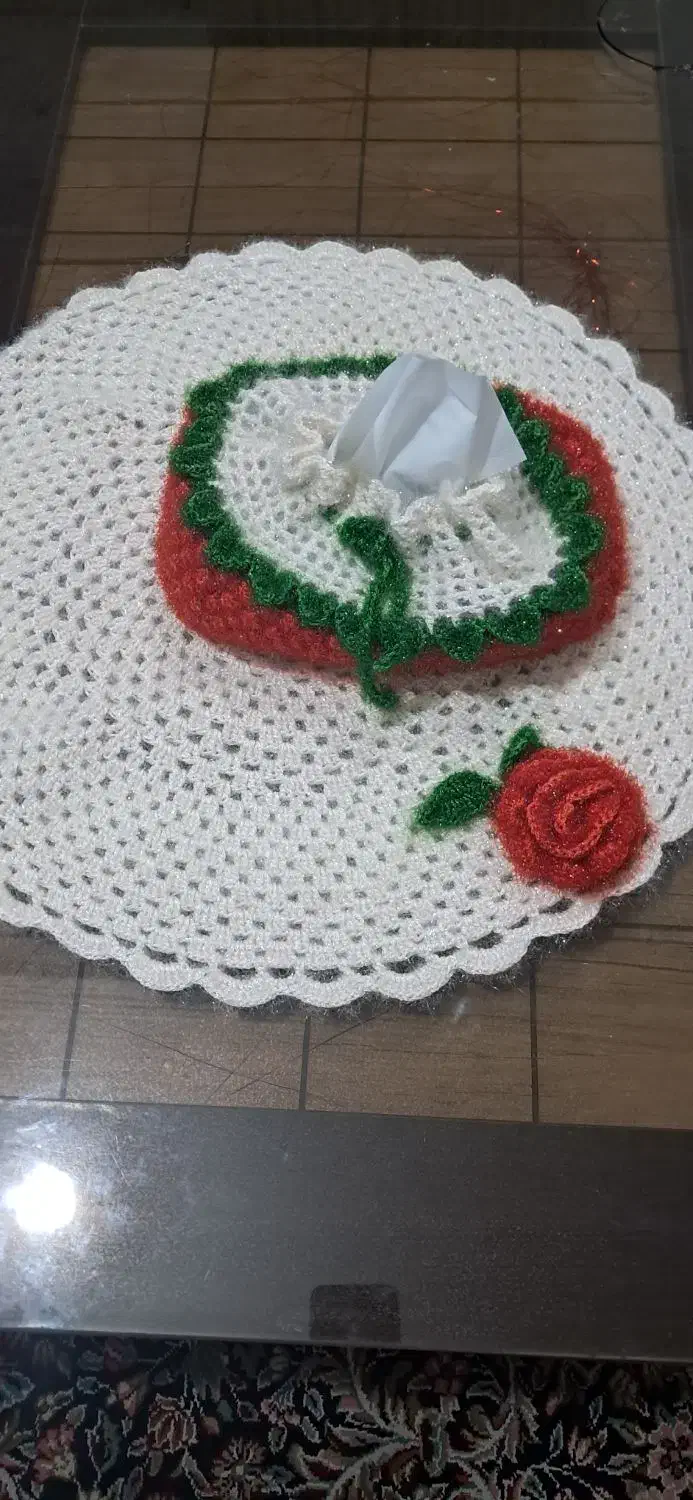 جادستمال کاغذی  و رومیزی|صنایع دستی و سایر لوازم تزئینی|جیرفت, |دیوار