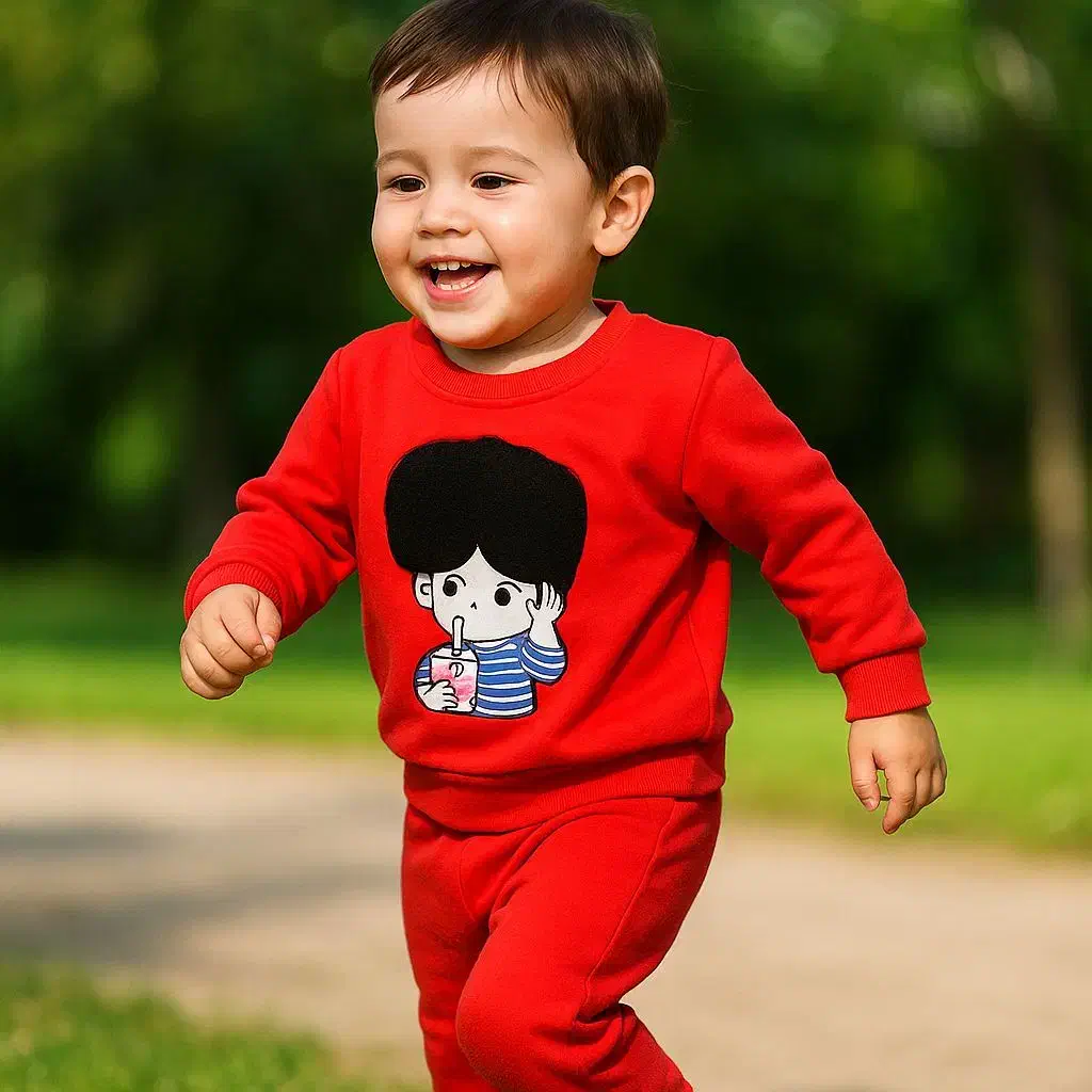 بلوز شلوار پسرانه مو فرفری|کفش و لباس بچه|بروجرد, |دیوار