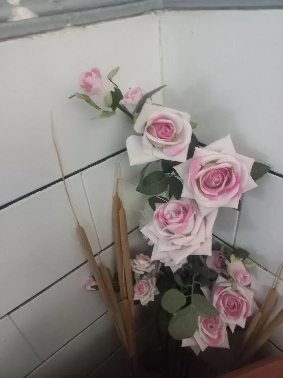 گلهای خارجی|گل مصنوعی|قم, زاویه|دیوار