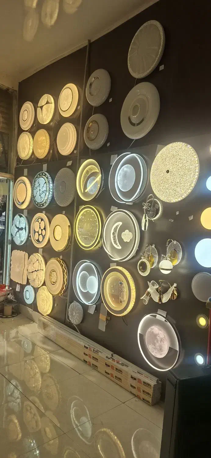 لوستر سقفی سه بعدی|لوستر و چراغ آویز|ارومیه, |دیوار