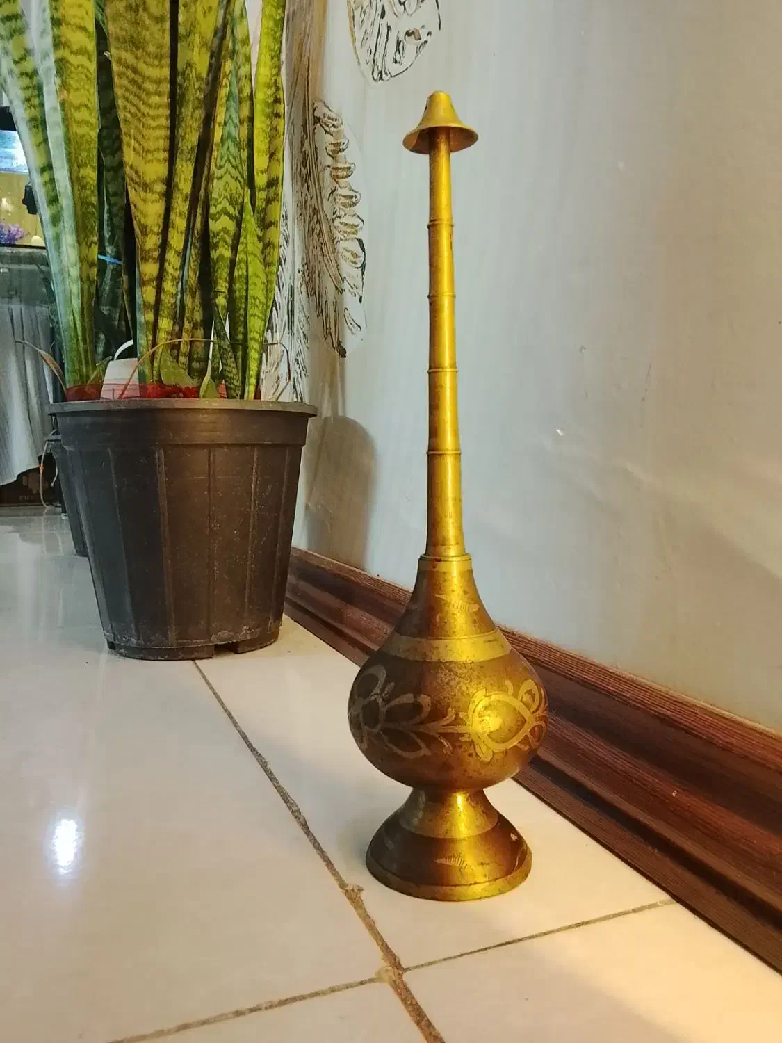 گلاب پاش عتیقه|کلکسیون اشیاء عتیقه|مشهد, کارمندان دوم|دیوار