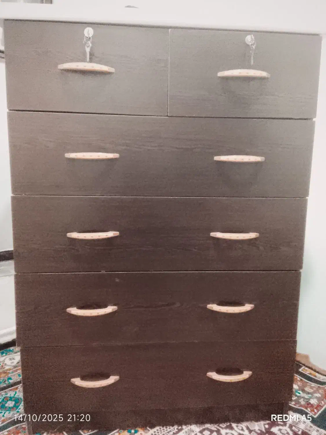 دراور قهوه ای|جاکفشی، کمد، دراور|خلخال, |دیوار