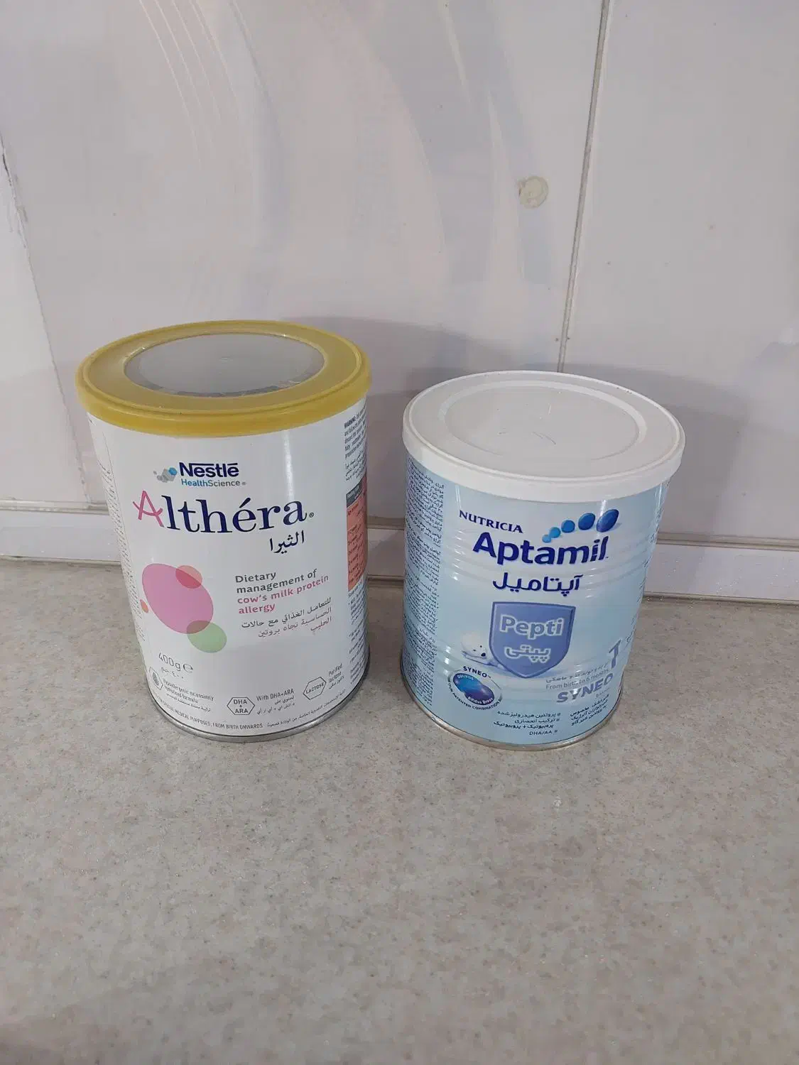 قوطی شیر خشک|ظروف نگهدارنده، پلاستیکی، یکبارمصرف|بروجرد, |دیوار