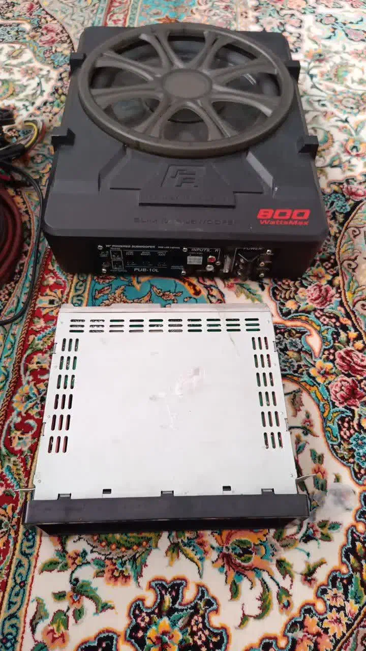 ساپ زیر صندلی و ضبط پایونر|سیستم صوتی خانگی|لواسان, |دیوار