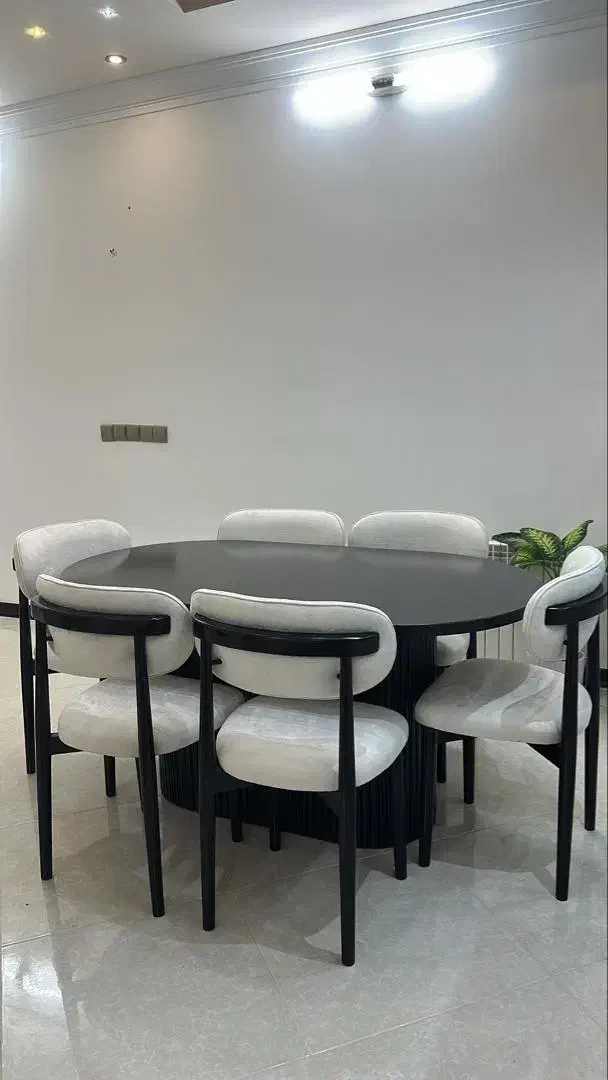 مبلمان جلومبلی وعسلی مدل اوپال صنایع چوبی معراج|مبلمان خانگی و میز عسلی|کاشان, پشت شهربانی|دیوار