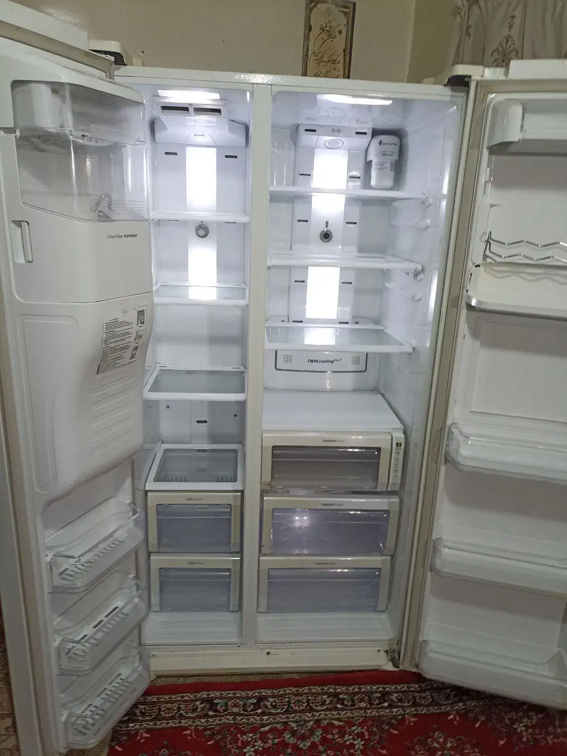 یخچال فروشی ساید سامسونگ اصل کره 32فوت|یخچال و فریزر|تهران, هاشمی|دیوار