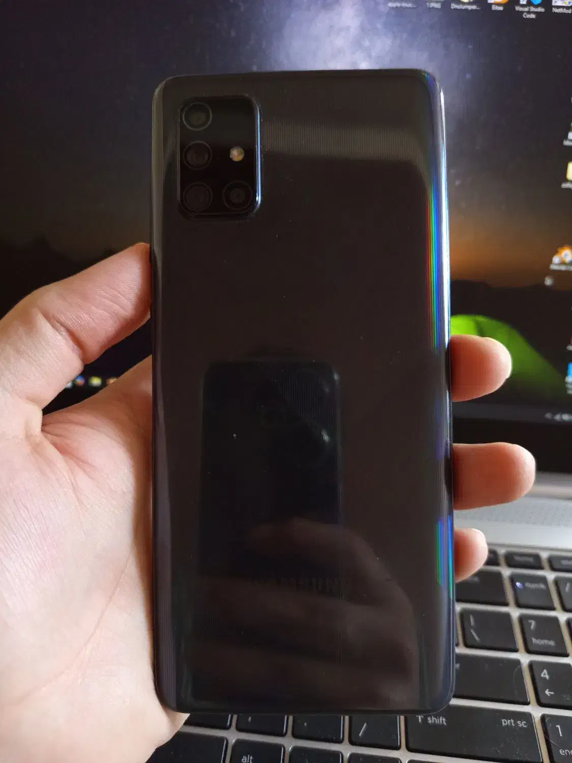 گوشی موبایل galaxy a 71|موبایل|کرج, فاز ۵ مهرشهر|دیوار