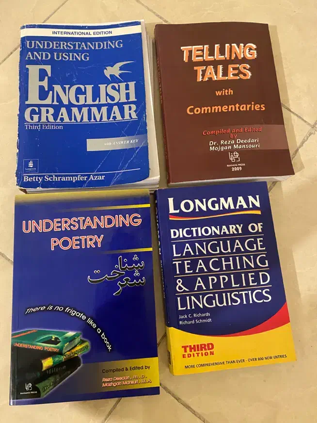 کتاب های دانشگاهی و آموزشی زبان انگلیسی|حراج|تهران, مجیدیه|دیوار
