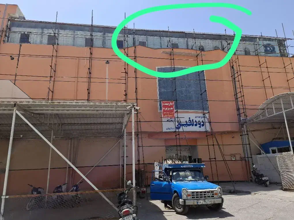 داربست فلزی /اجاره تخته|خدمات پیشه و مهارت|قشم, |دیوار