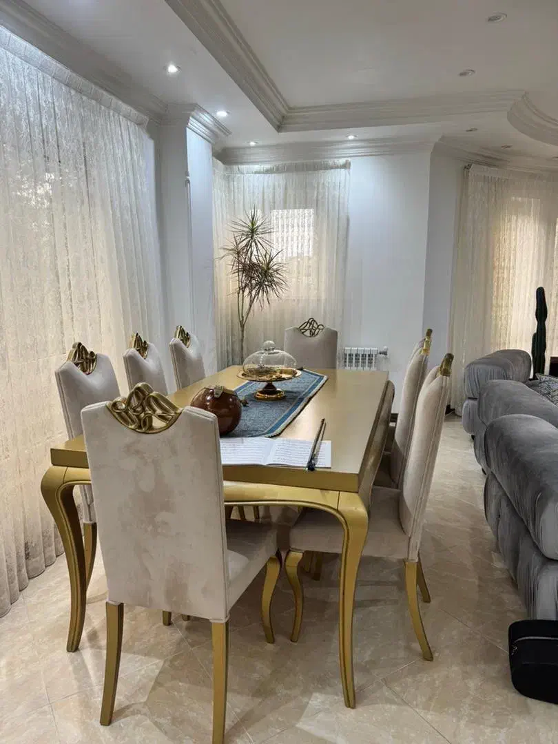 مبلمان و میز ناهارخوری ۸ نفره|مبلمان خانگی و میز عسلی|امامزاده عبدالله, |دیوار