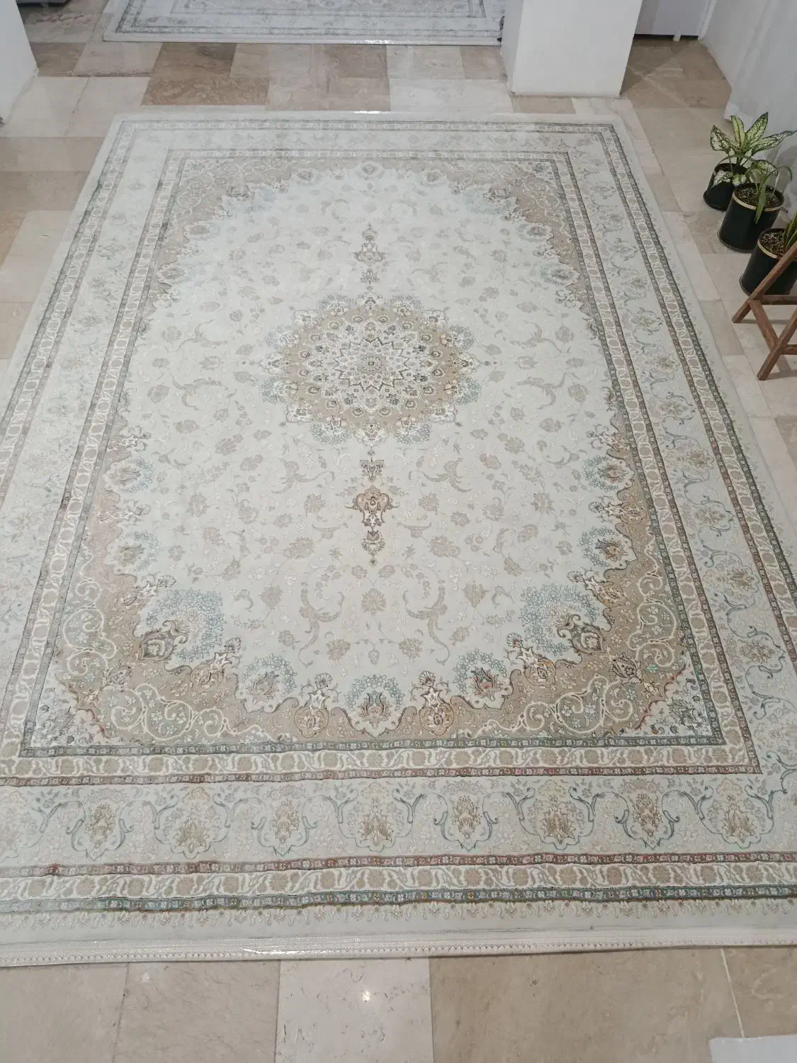 ۲تخته فرش ۹متری قیطران|فرش|نسیمشهر, |دیوار