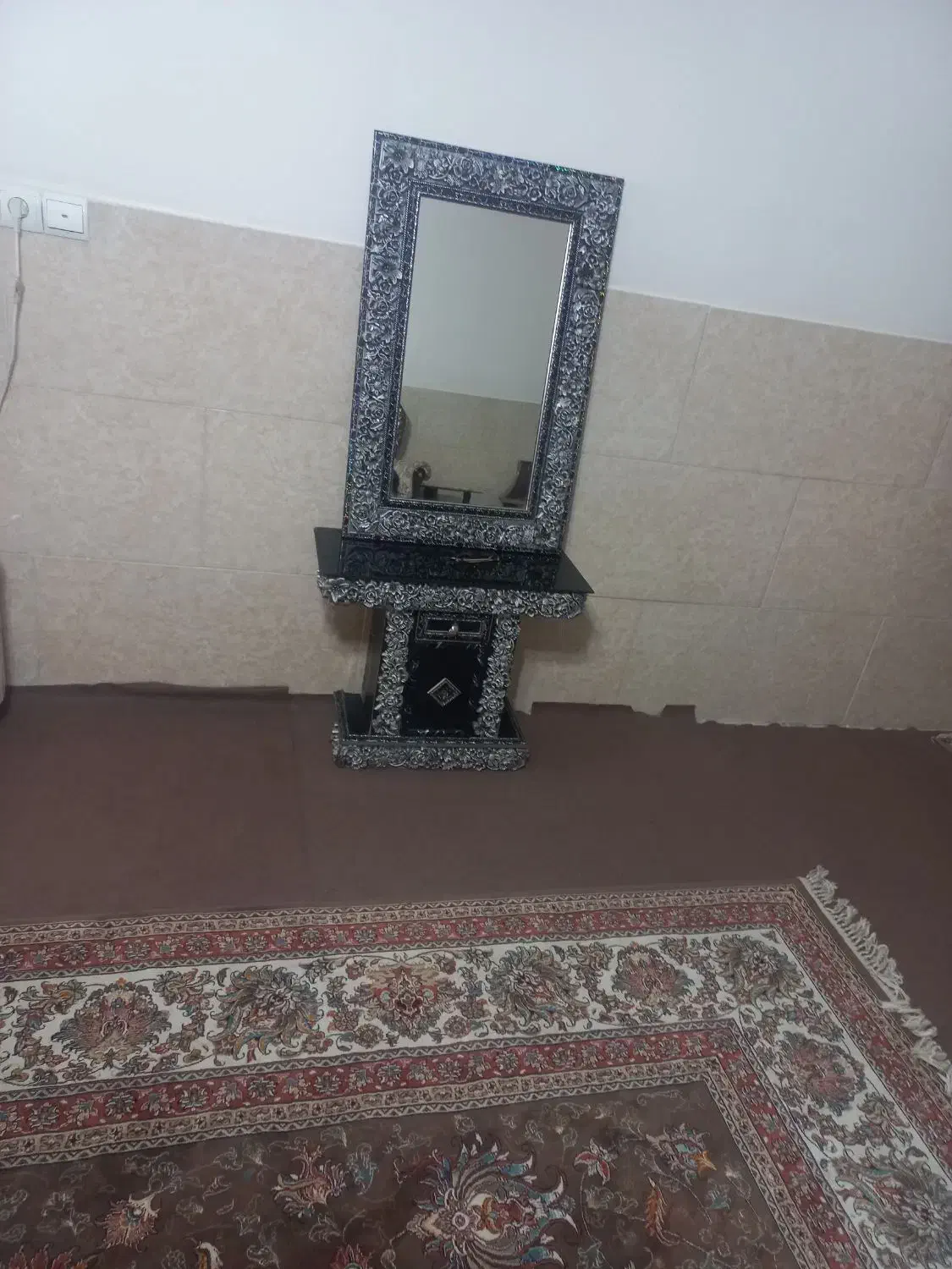 اینه شمعدان در حد نو|آینه|پاکدشت, پاکدشت (مامازند)|دیوار