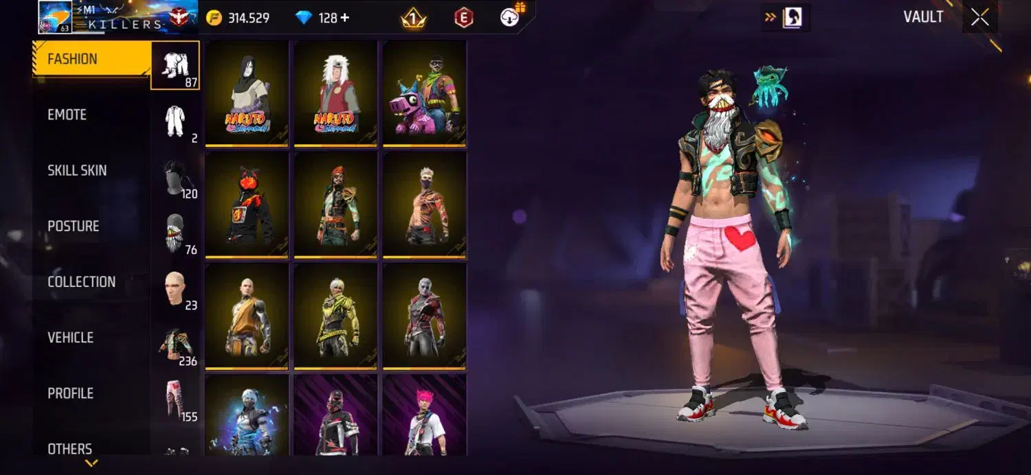 اکانت فری فایر|کنسول، بازی ویدئویی و آنلاین|قلعه گنج, |دیوار