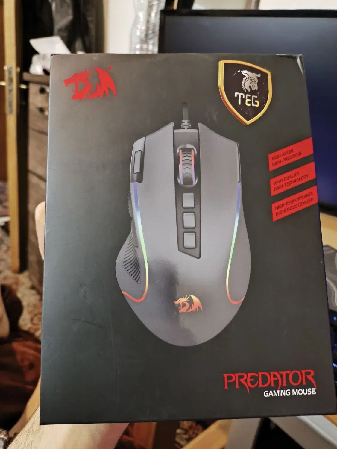 موس red dragon m612 rgb|قطعات و لوازم جانبی رایانه|اصفهان, جلفا|دیوار